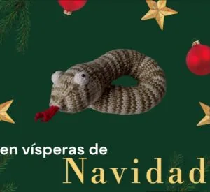 serpiente víbora cascabel crochet