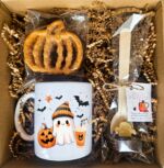 kit halloween taza